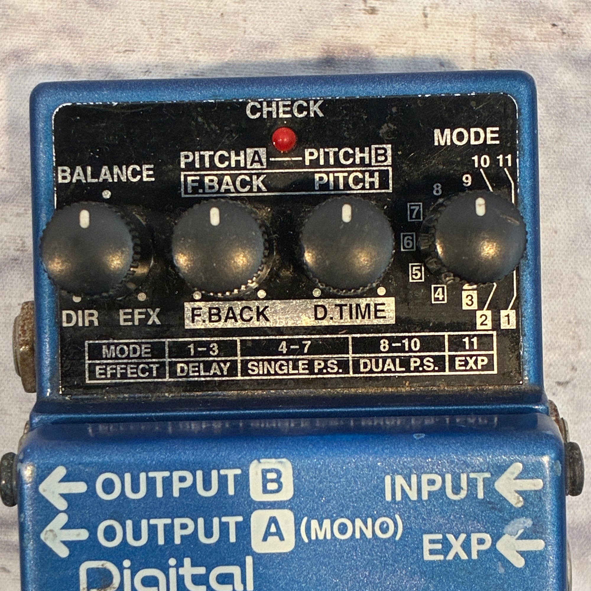 Boss PS-3 Digital Pitch Shifer / Delay Pedal