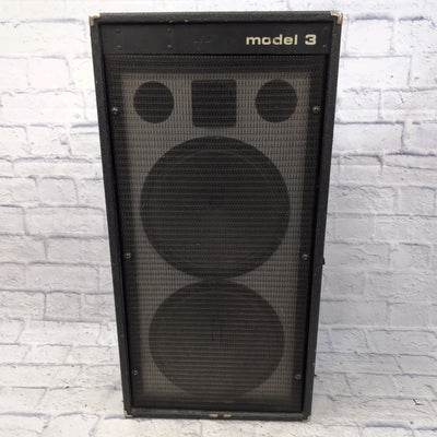 Sunn Model 3 2x12 PA Cabinet