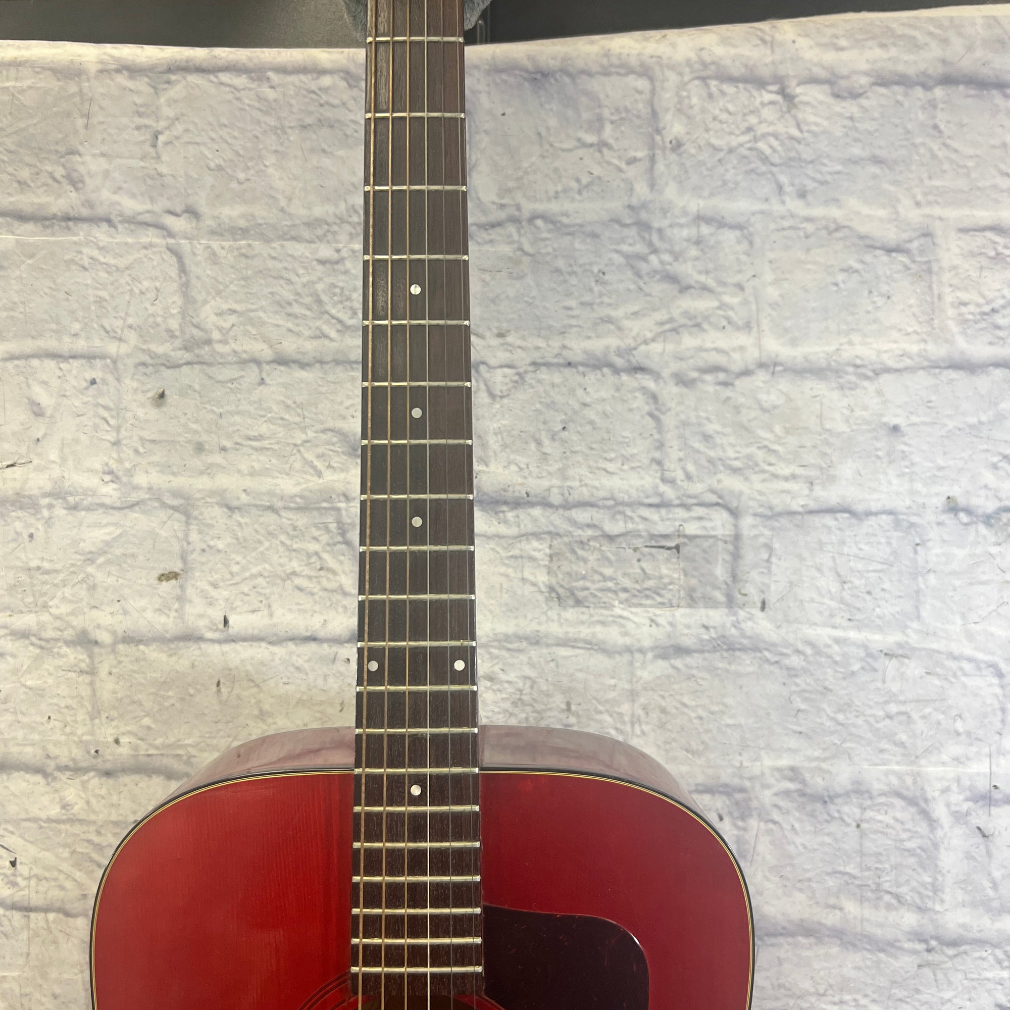 Guild D25 - CH Vintage 1976 Cherry Red with Case Acoustic Guitar