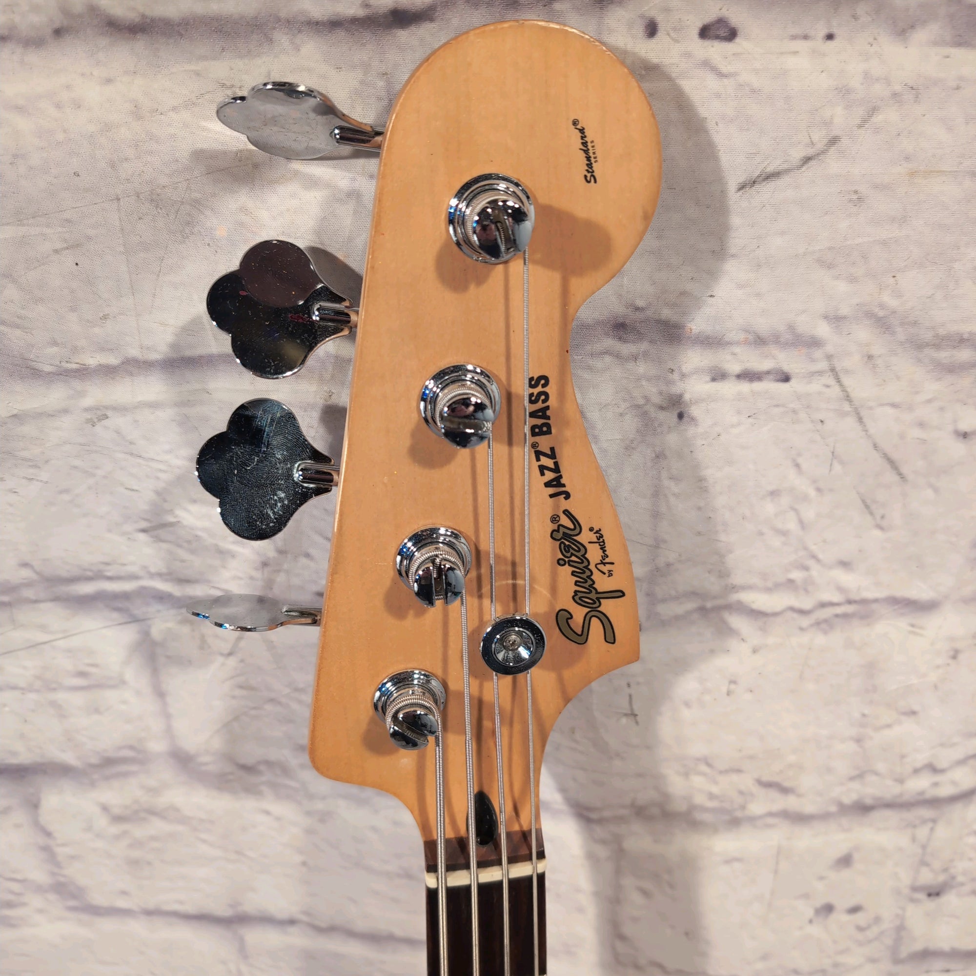 Squier Standard Series Jazz Red 4 String Bass Guitar