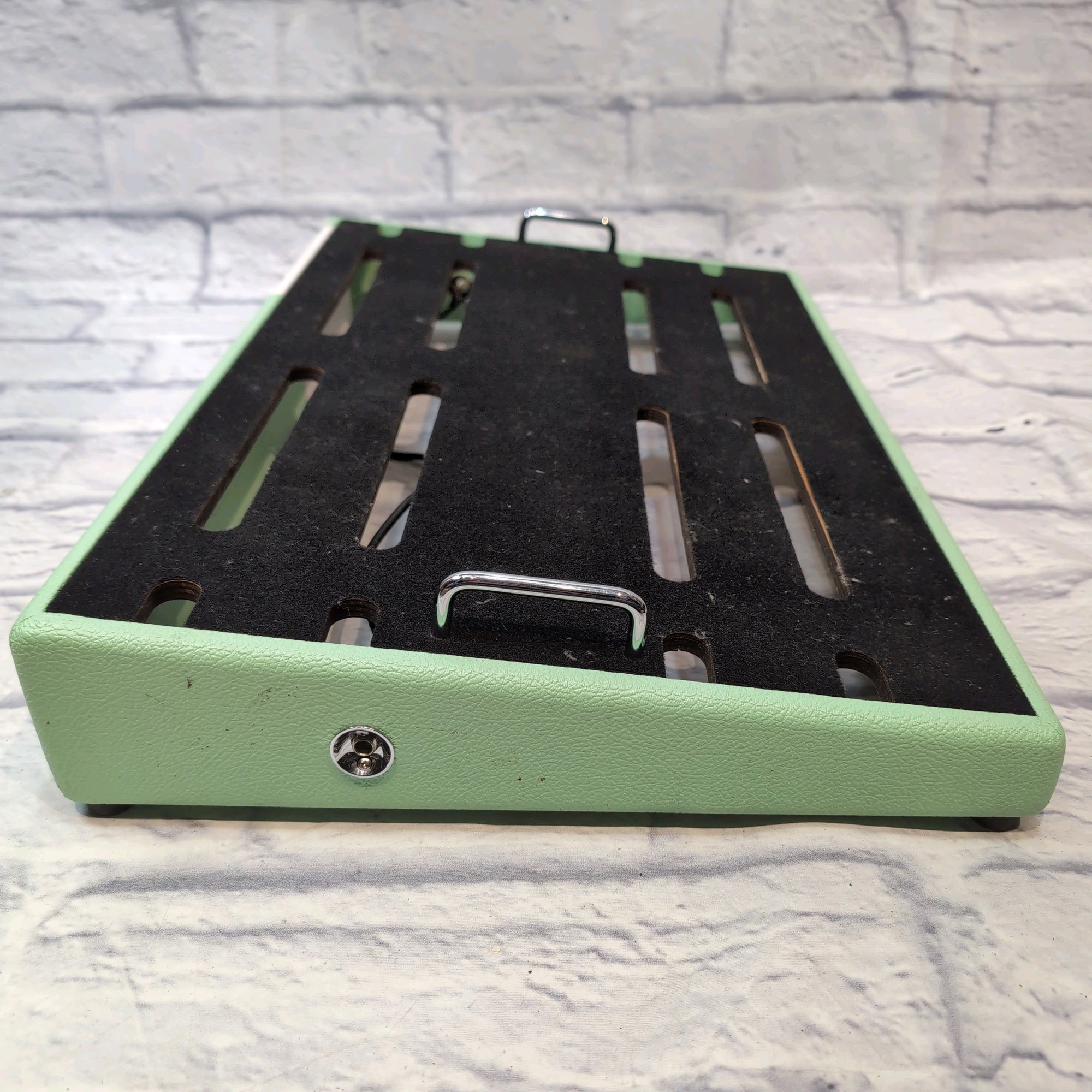Creation Music Company Pedal Board 24" x 16" - Seafoam Green Pedal Board