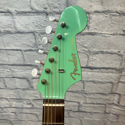 Fender Sonoran Seafoam Green Acoustic Guitar