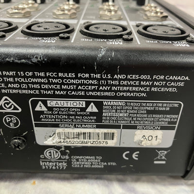 Mackie ProFX8 v2 Eight Channel Mixer