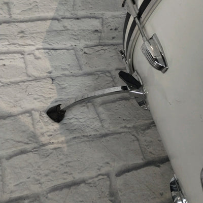 70's Ludwig 22x15 White Bass Drum