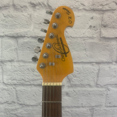 Oscar Schmidt "Ox10 Series" Black Electric Guitar