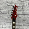 Dean MAB3 Michael Batio Flame Top Trans Red