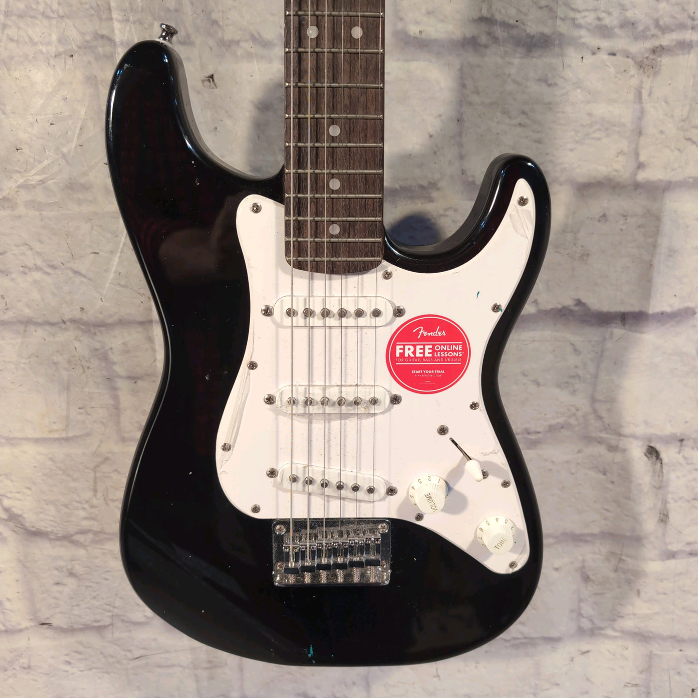 Squier Mini Strat Electric Guitar - Black