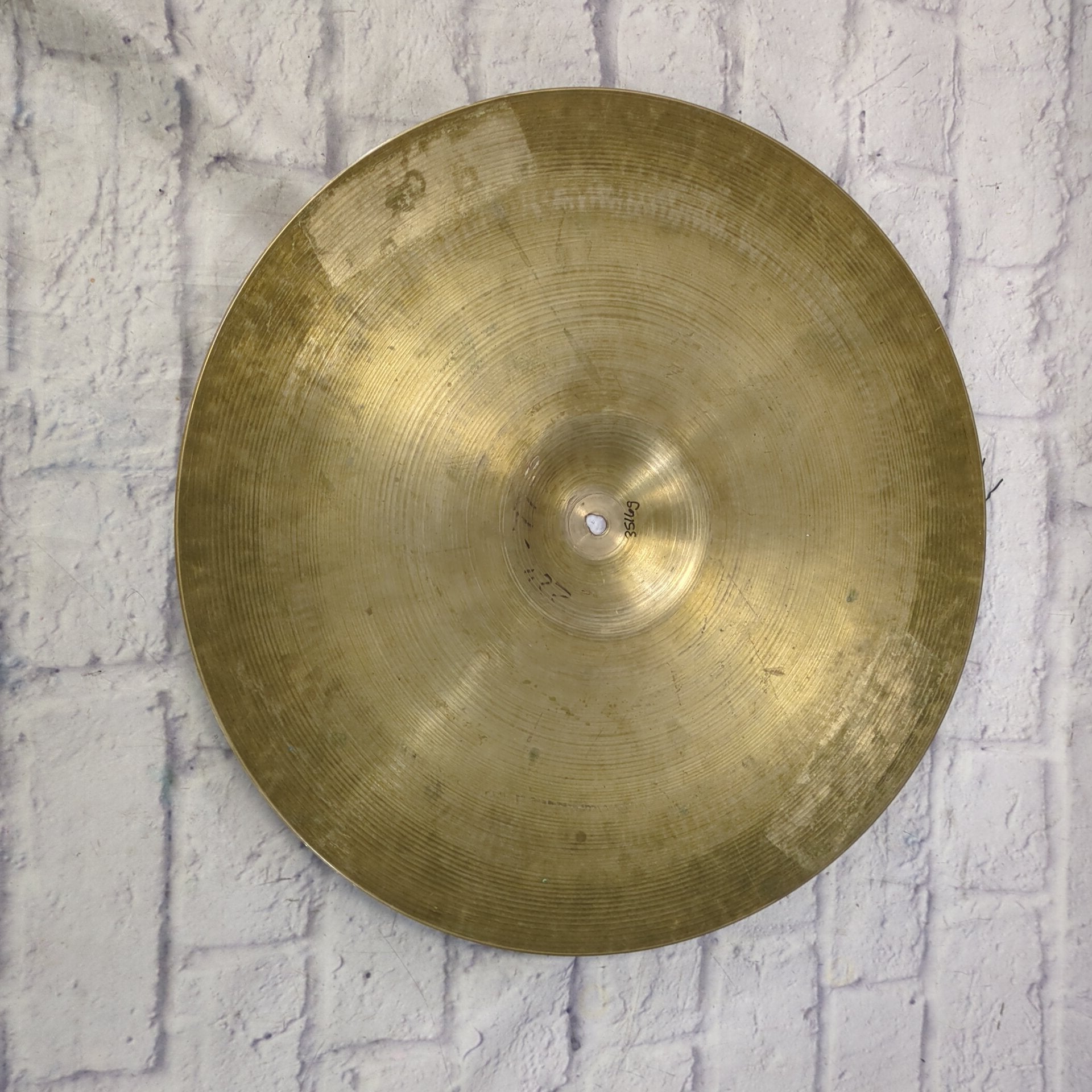 Zildjian 22 Ride Cymbal Keyholed