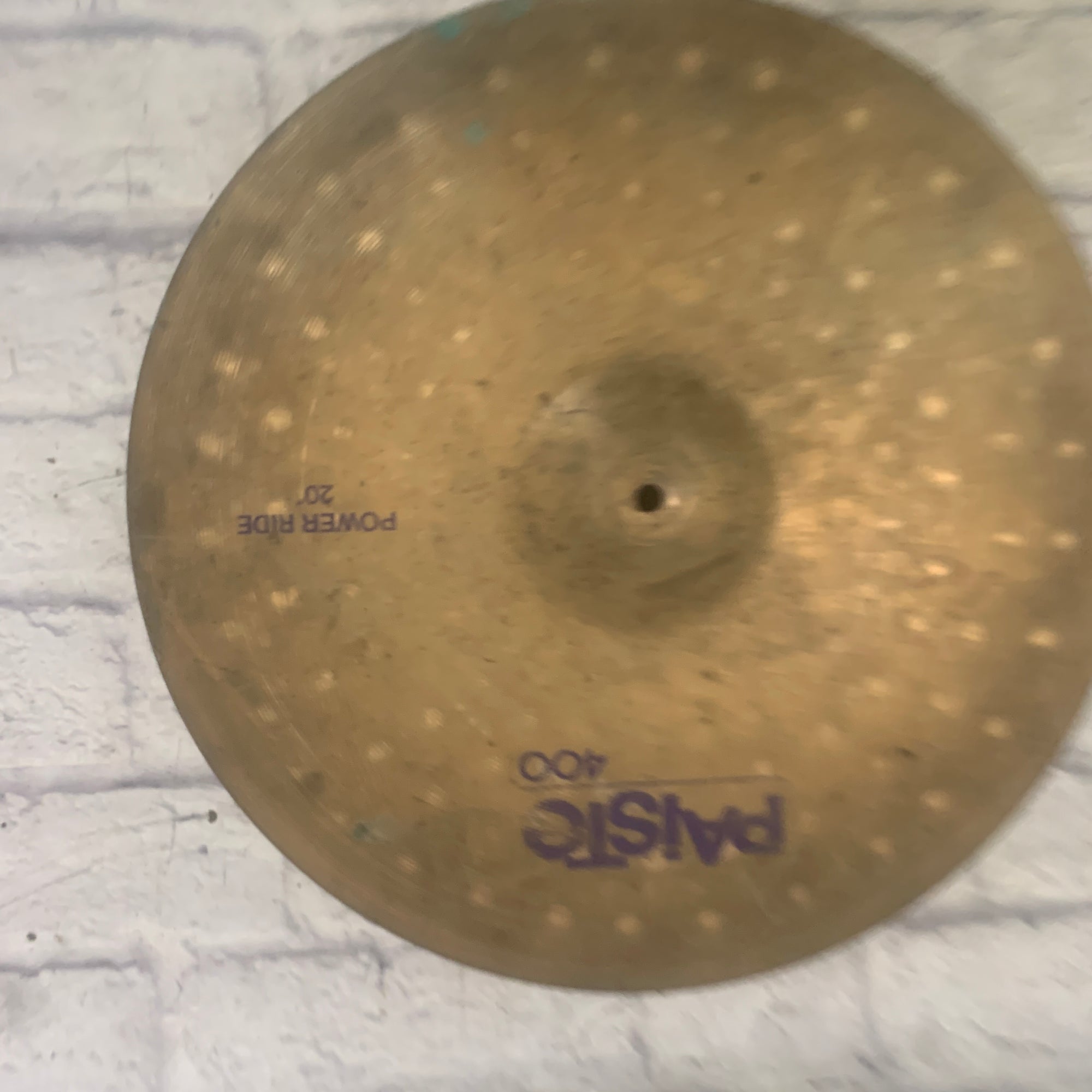 Paiste 20'' 400 Power Ride Crash Ride Cymbal