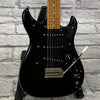 Kingston Strat Electric Guitar Black