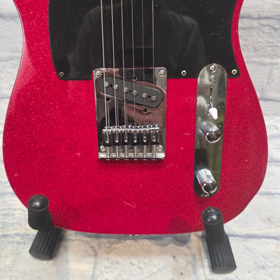 Fender Squier Telecaster "Partscaster" Red Sparkle