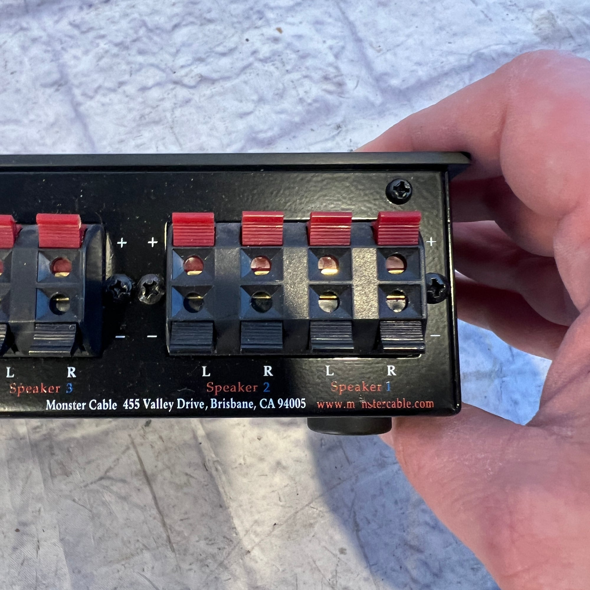 Monster cable Passive Speaker Selector 6-Way