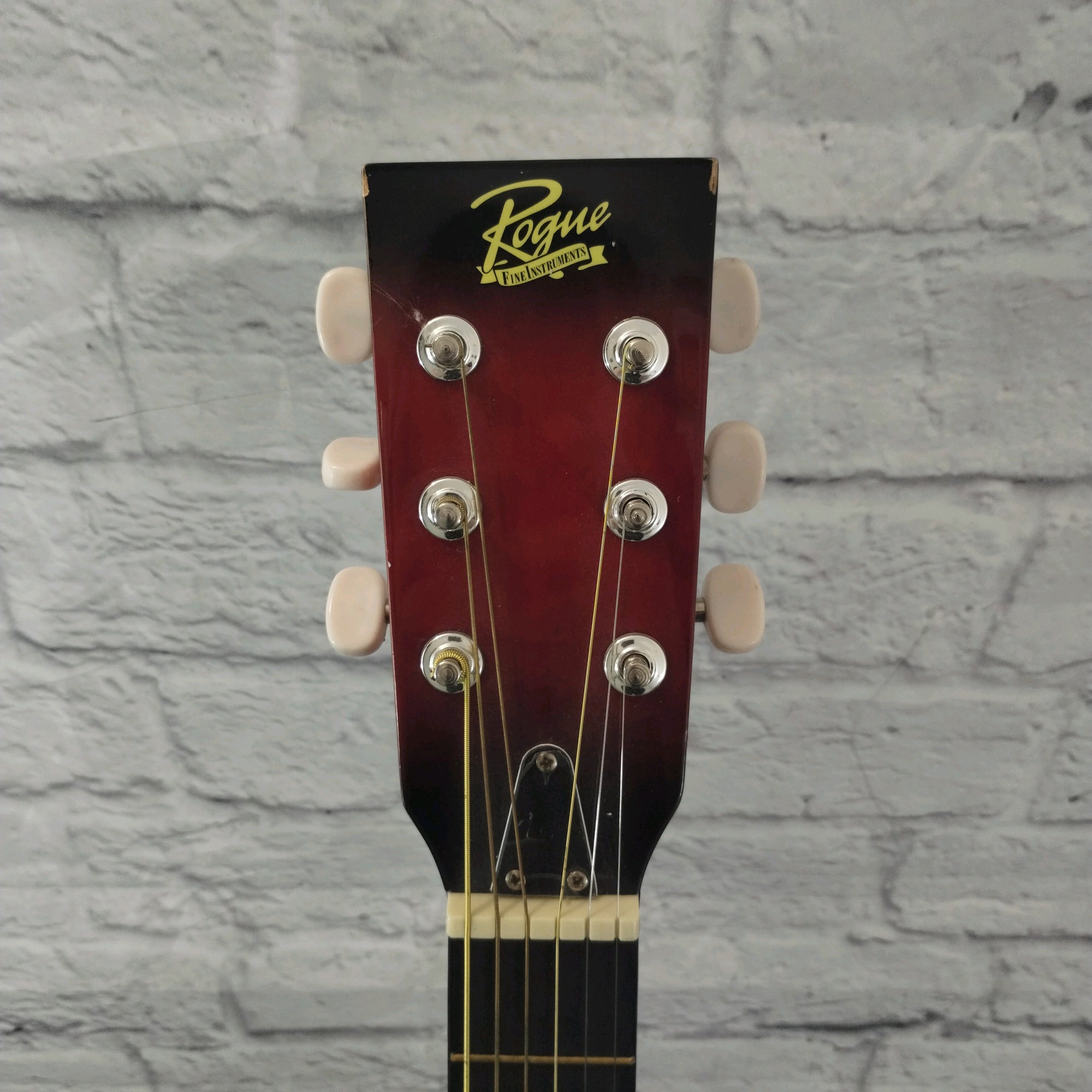 Rogue Red Acoustic Guitar