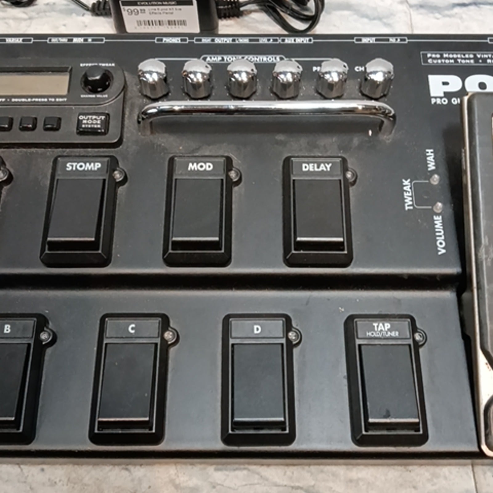 Line 6 pod XT live  Effects Pedal