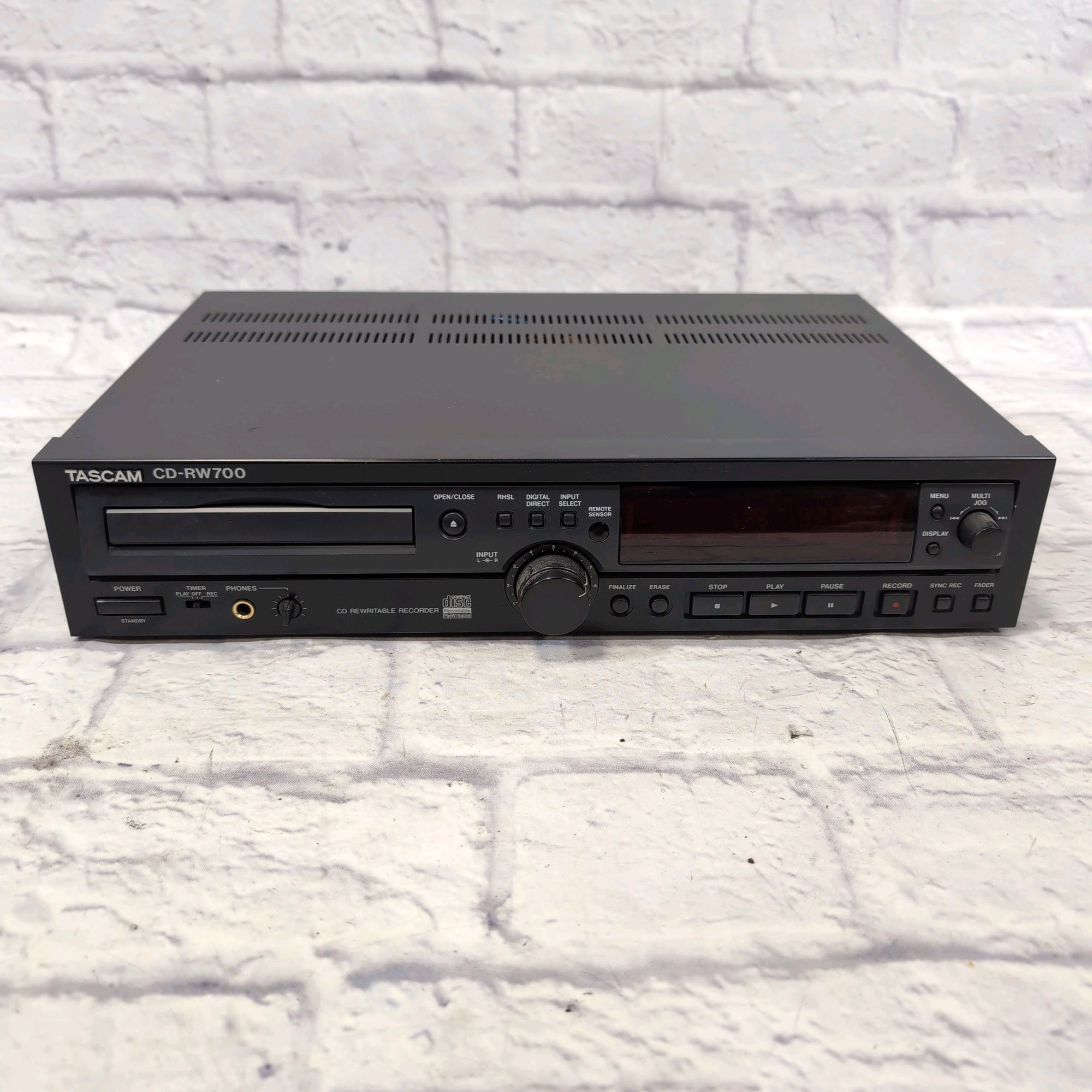 Tascam CD-RW700 Rack CD Recorder