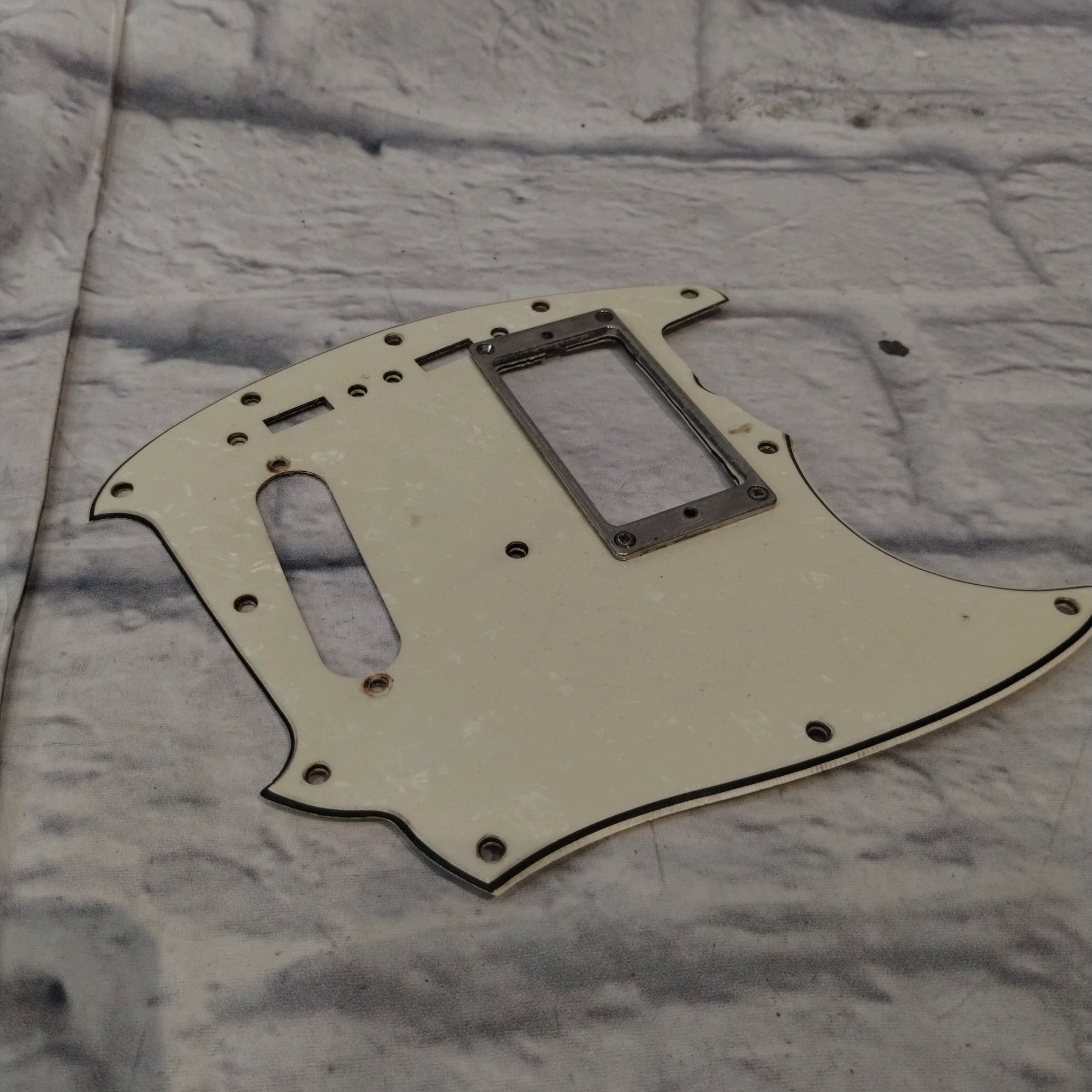 Vintage Fender 1965 Mustang Pickguard Modified