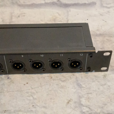 Hosa PDR-369 Mic In Panel Rack Patchbay