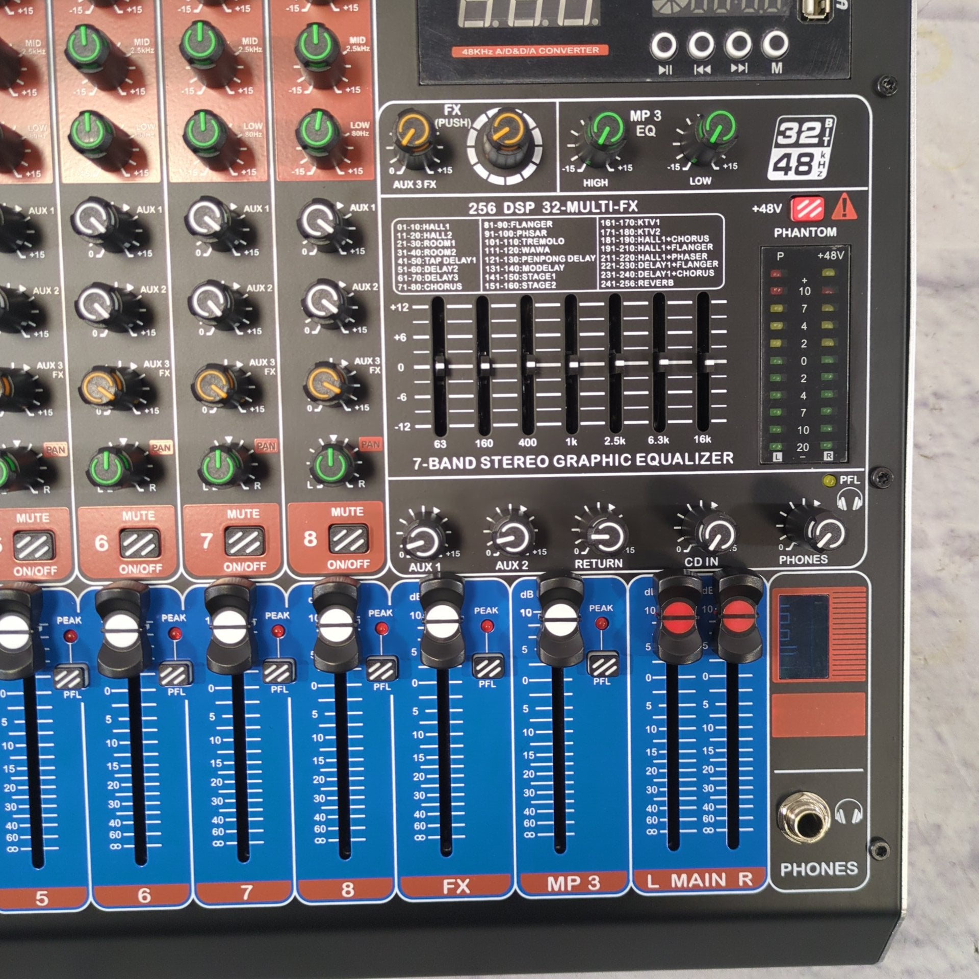 Guarda AE-80mp3 8 Channel Mixer