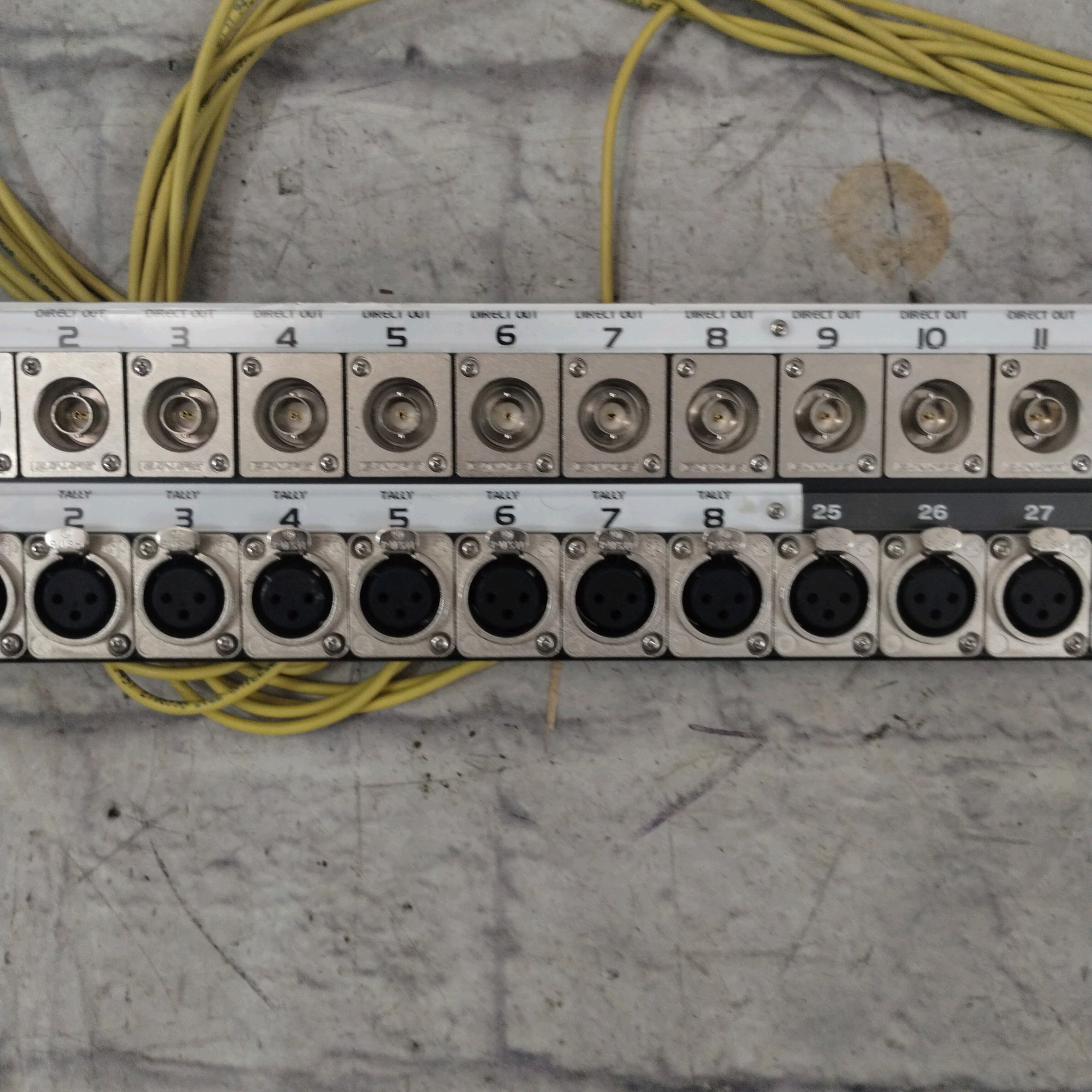 Canare SPDIF/XLR Rack Patchbay