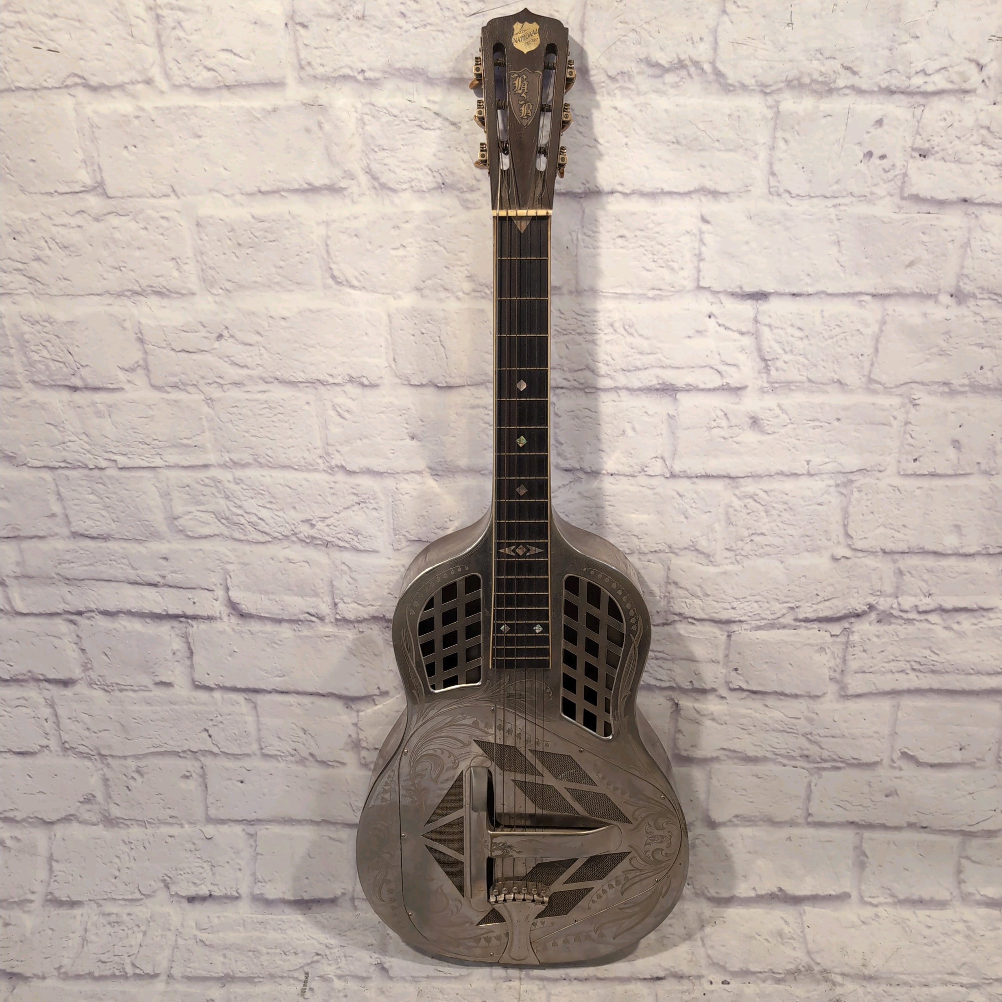 Vintage 1928 National Tricone Style 3 Square Neck Resonator Guitar