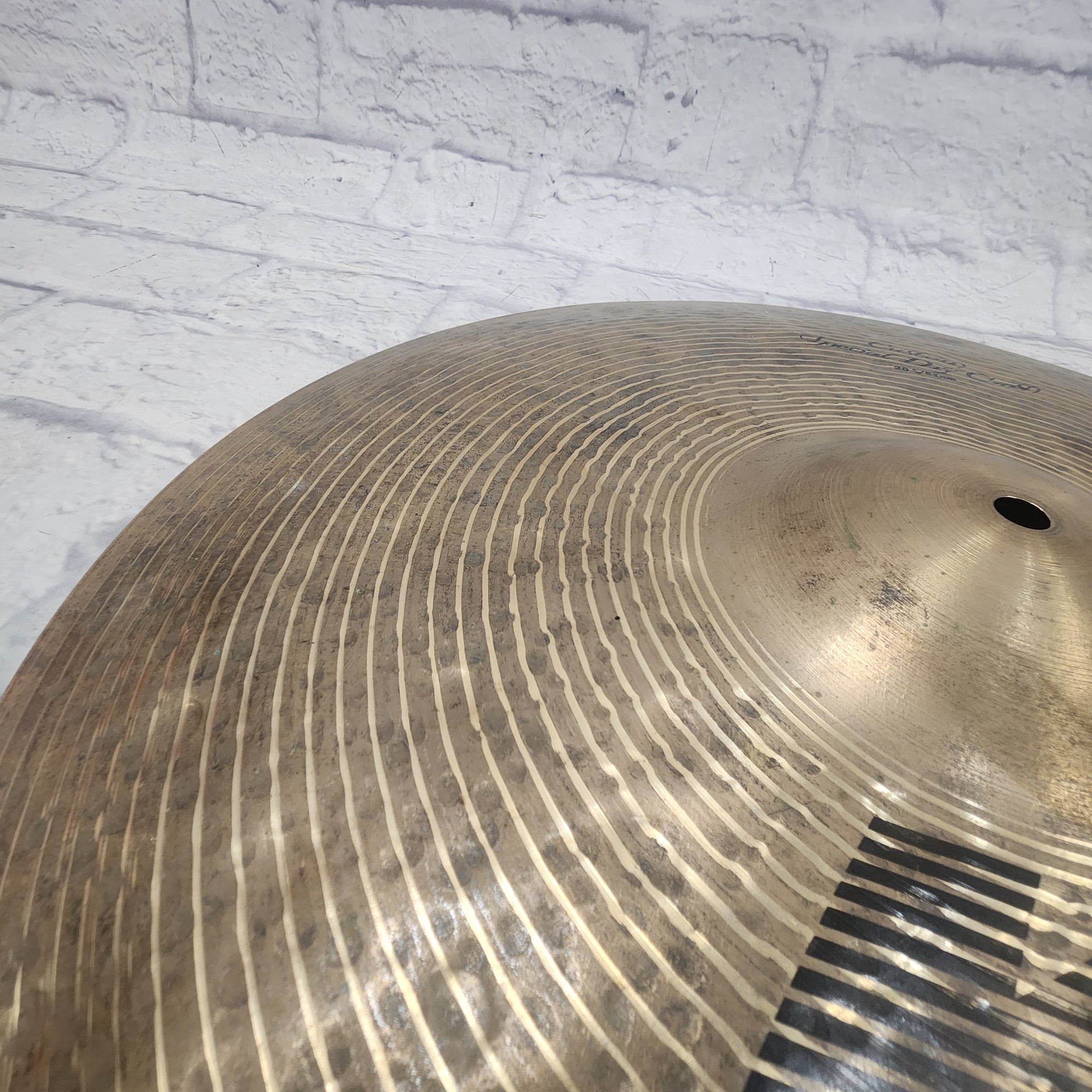 Zildjian 20 K Custom Special Dry Crash Cymbal CRACKED