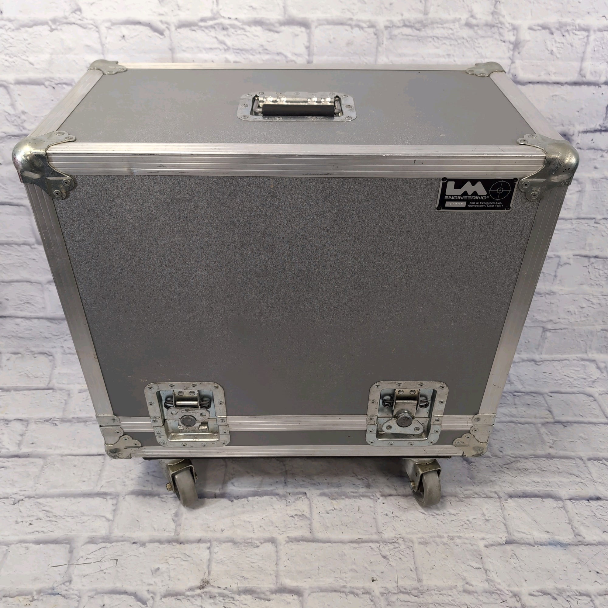 LM Engineering 1x12 Guitar Combo Amp Case with Wheels