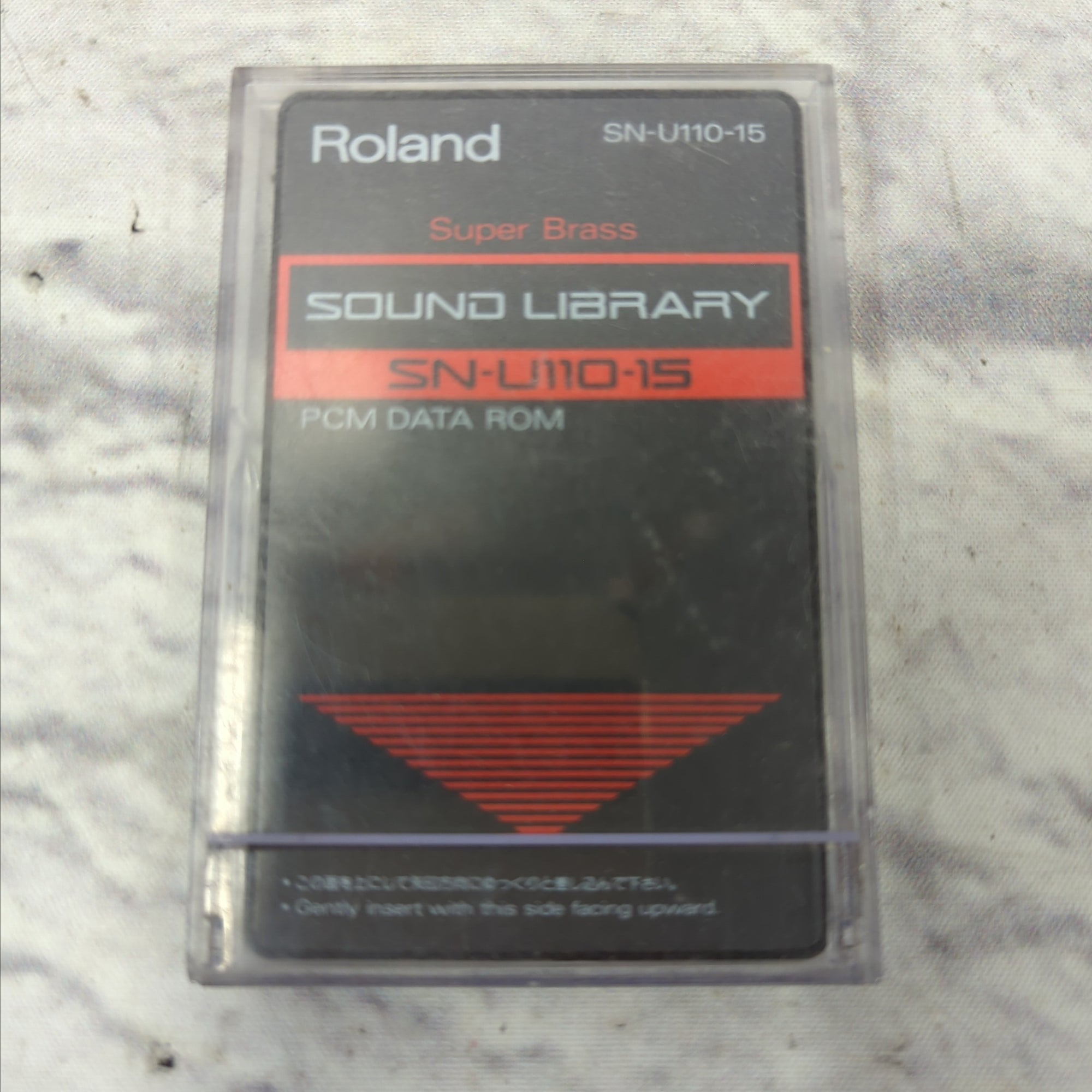 Roland SN-U110-15 Super Brass Sound Library PCM Data ROM Card for U110