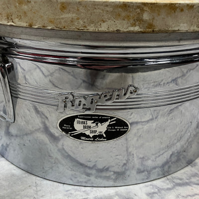 Rogers Vintage Timbale Pair (With Stand and Case) Timbales