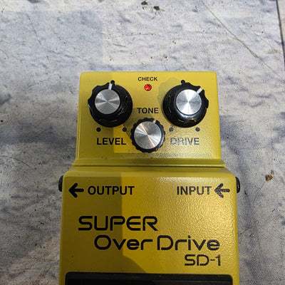 Boss Super OverDrive SD-1 Overdrive pedal