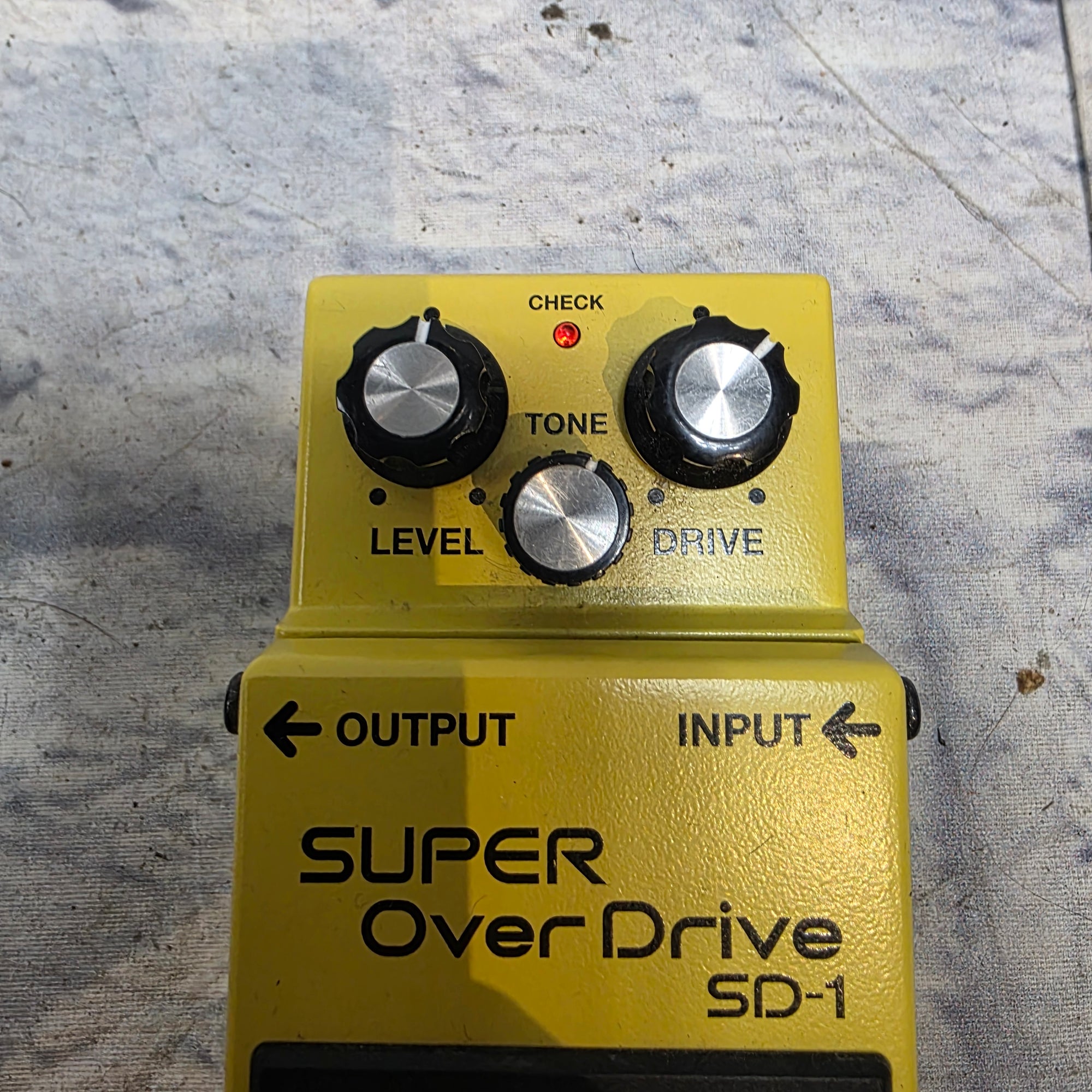 Boss Super OverDrive SD-1 Overdrive pedal