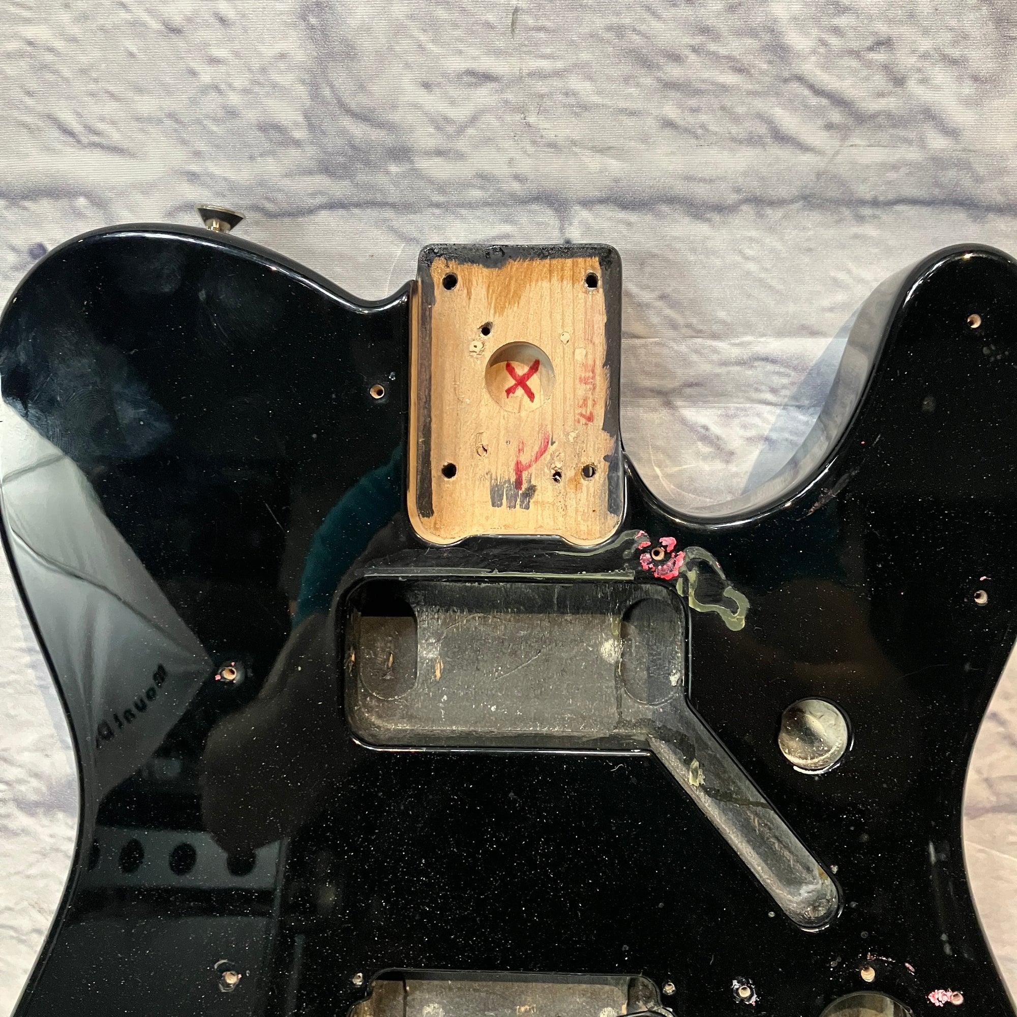 Fender Blacktop Telecaster HH Body Black