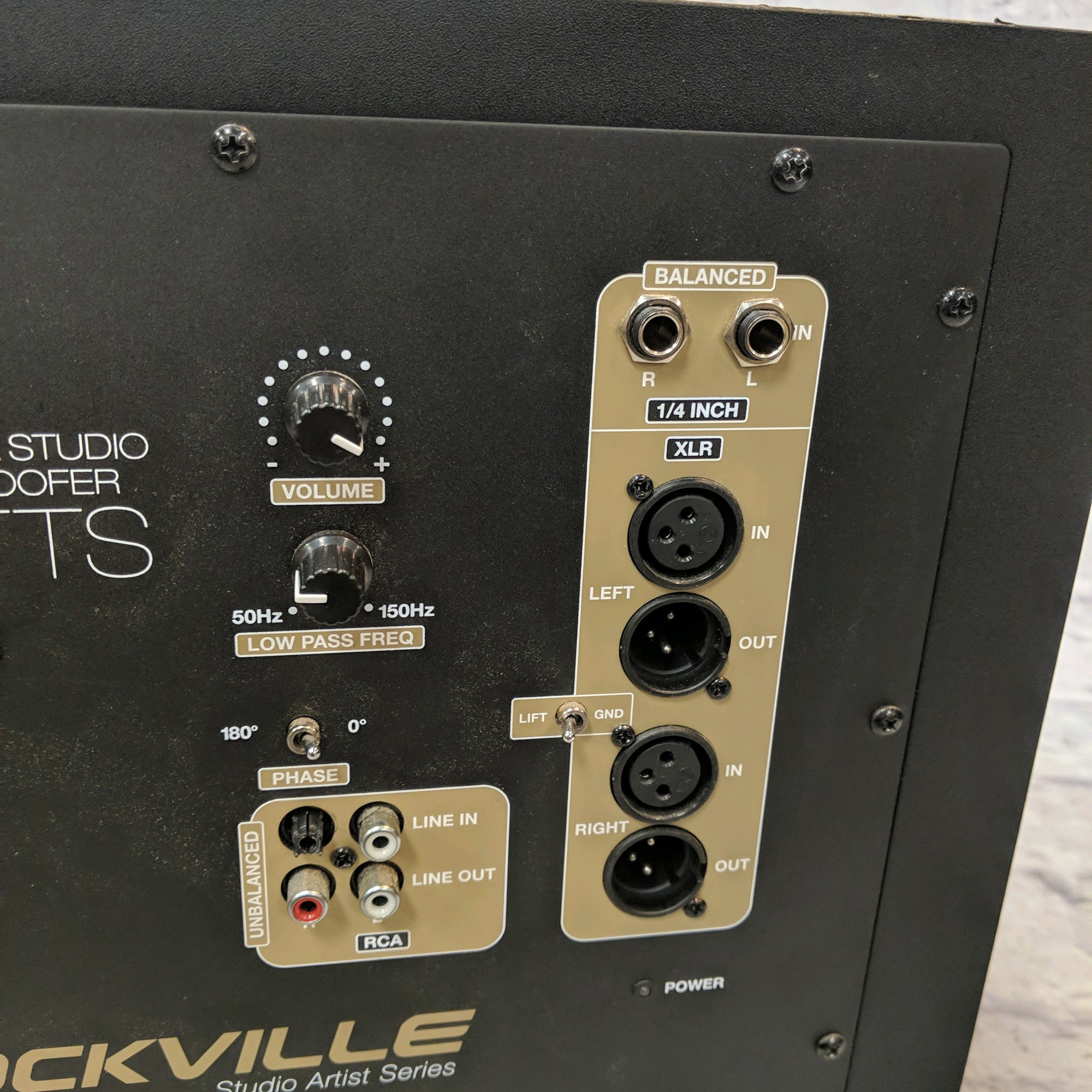 Rockville APM10 Active Studio Subwoofer