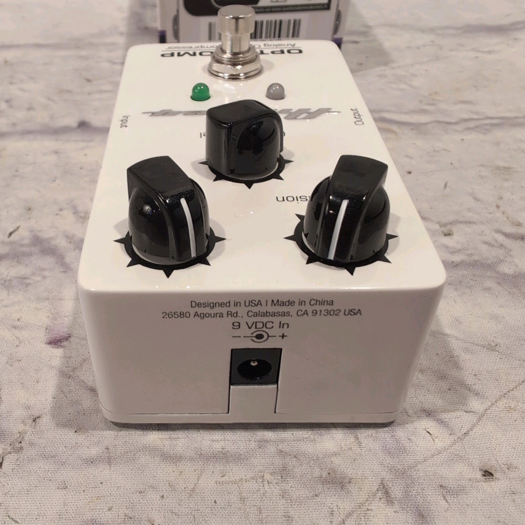 Ampeg Opto Comp Analog Optical Compressor Pedal