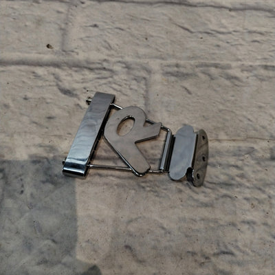 Unknown "R" Guitar Tailpiece