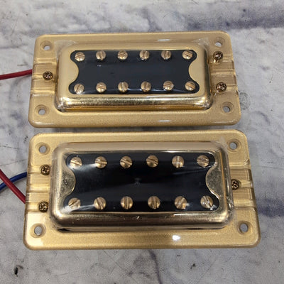 Gretsch BHK Gold with Black Top Filtertron Pickup Set