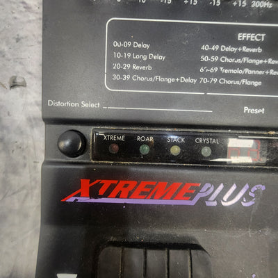 ART Xtreme Plus Modulation Delay Reverb Multi Effects Processor Pedal w/ Power Supply
