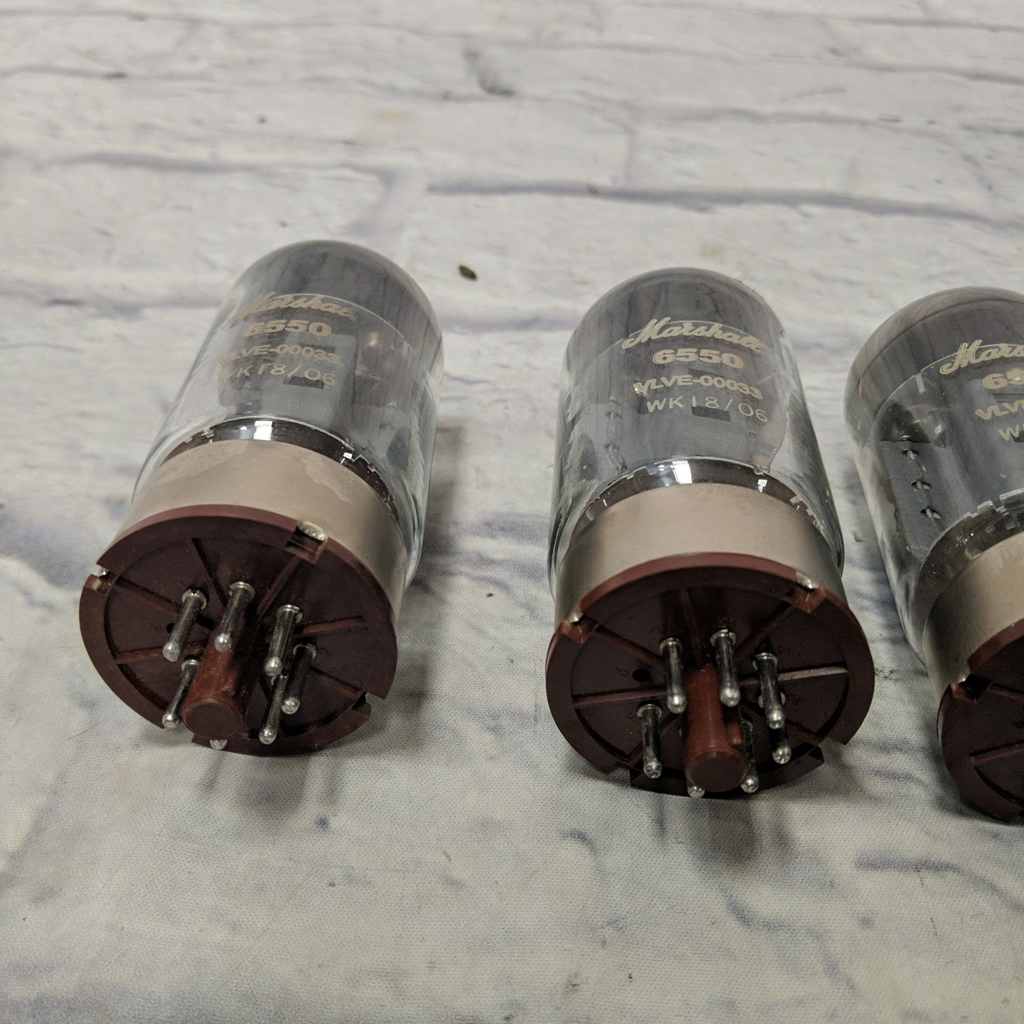 Marshall 6550 Quad (4) Power Tubes Model VLVE-000