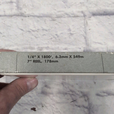 Ampex 457 Grand Master 1/4" x 1800' 7" Reel to Reel Mastering Audio Tape