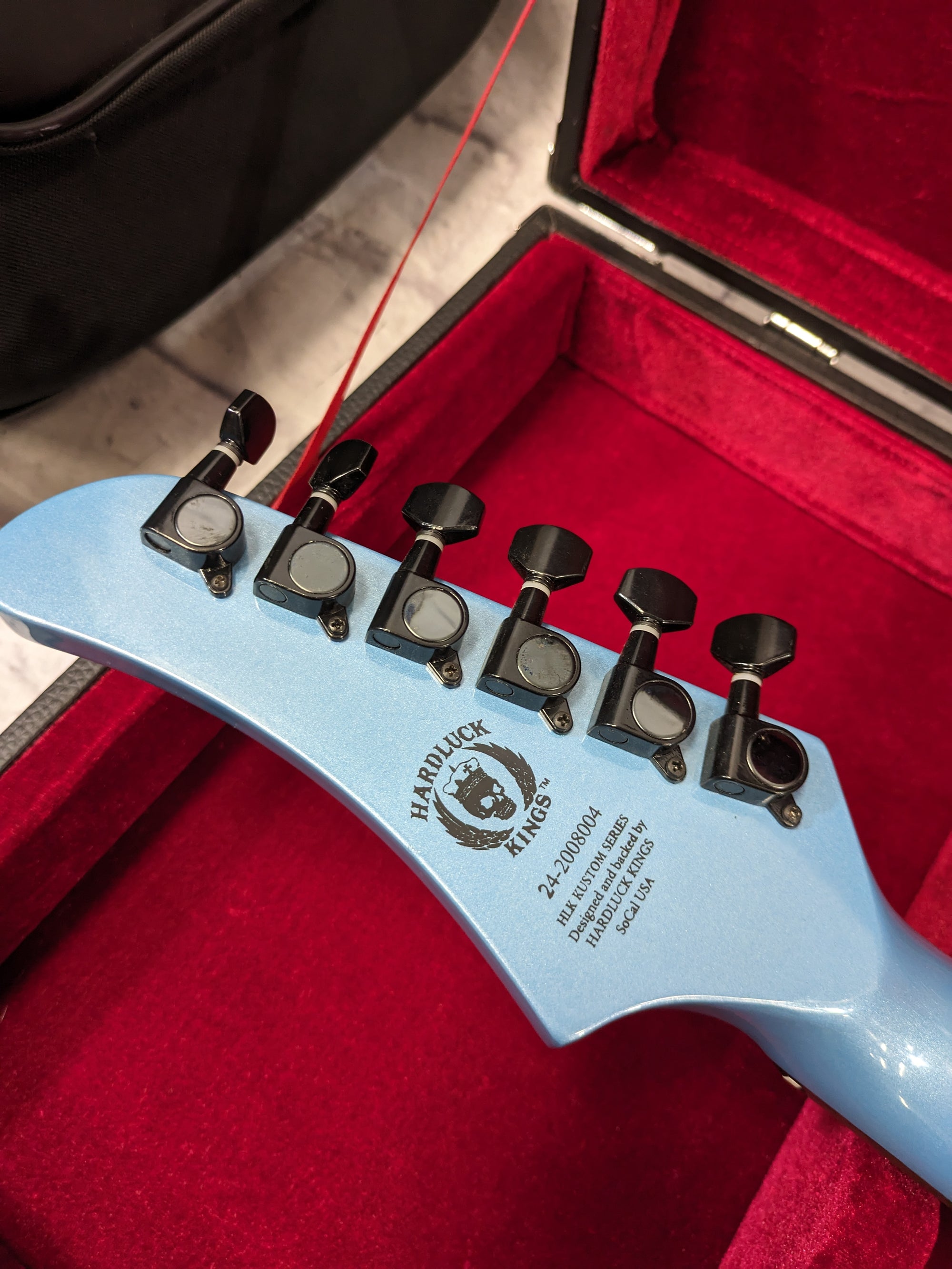Hard Luck Kings Blue Telecaster Style with Case