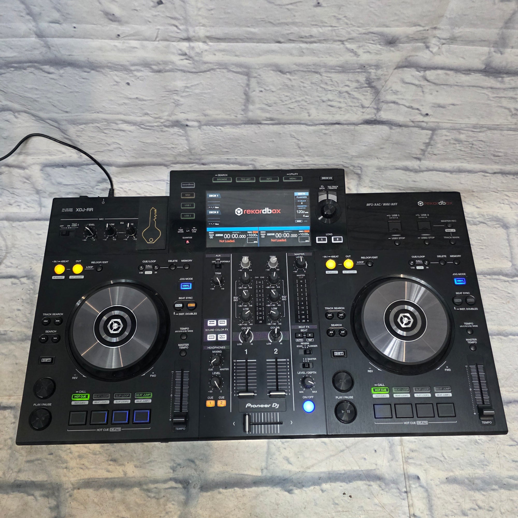 Pioneer XDJ-RR 2 Channel All-in-One DJ System (With Wheeled Carrying Case)