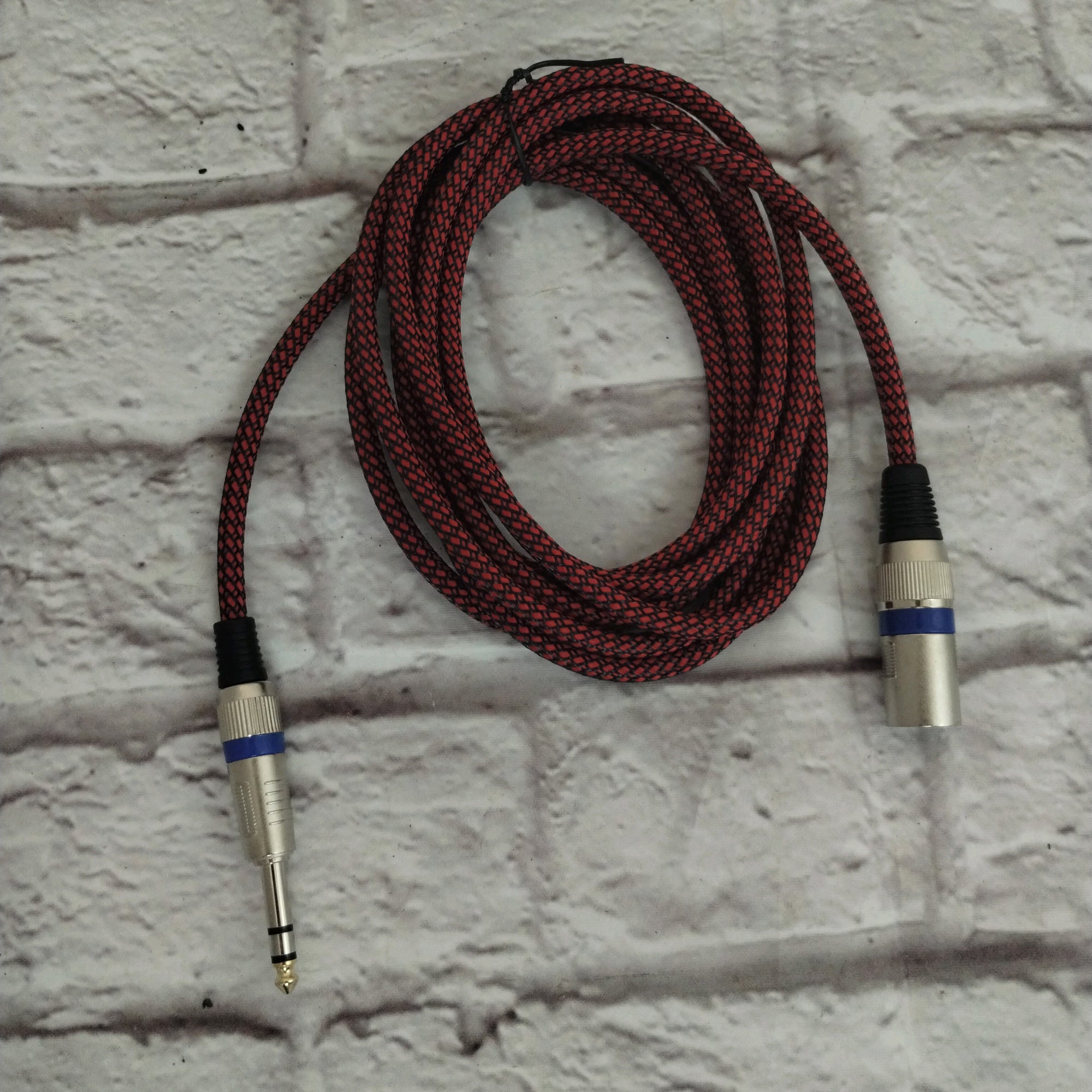 Unknown Braided XLR to 1/4" Cable