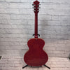 Grote Jazz Guitar w/ P90 GRWB-ZTTR Hollow Body Electric Guitar - Red