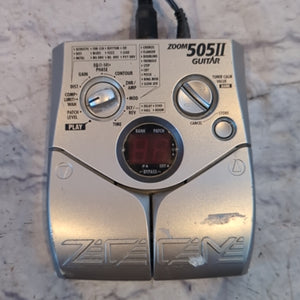 Zoom 505II Effects Pedal Pedal with Expression Pedal and Power Supply