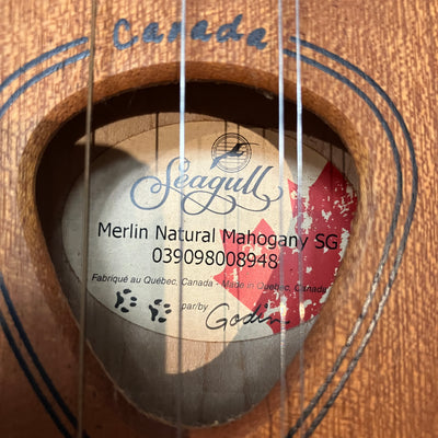 Seagull Merlin Natural Mahogany SG Dulcimer