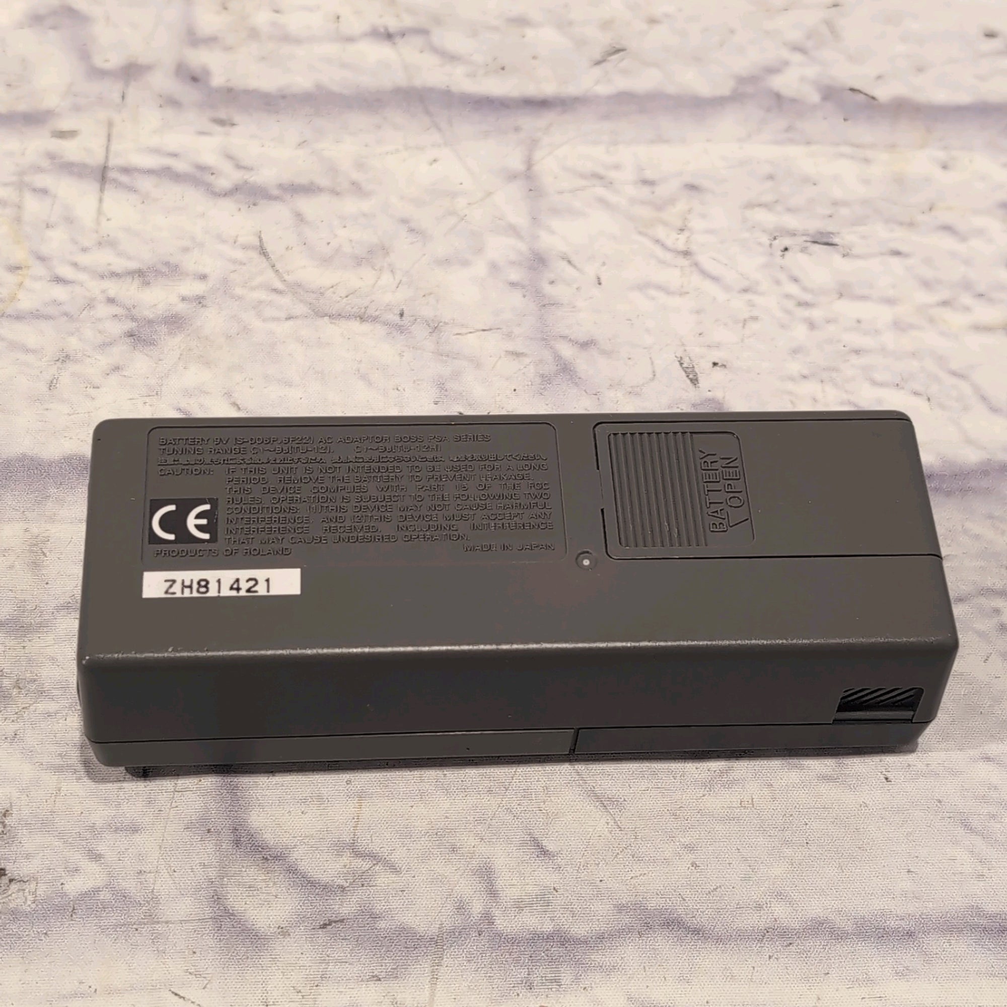 Boss TU-12 Chromatic Tuner