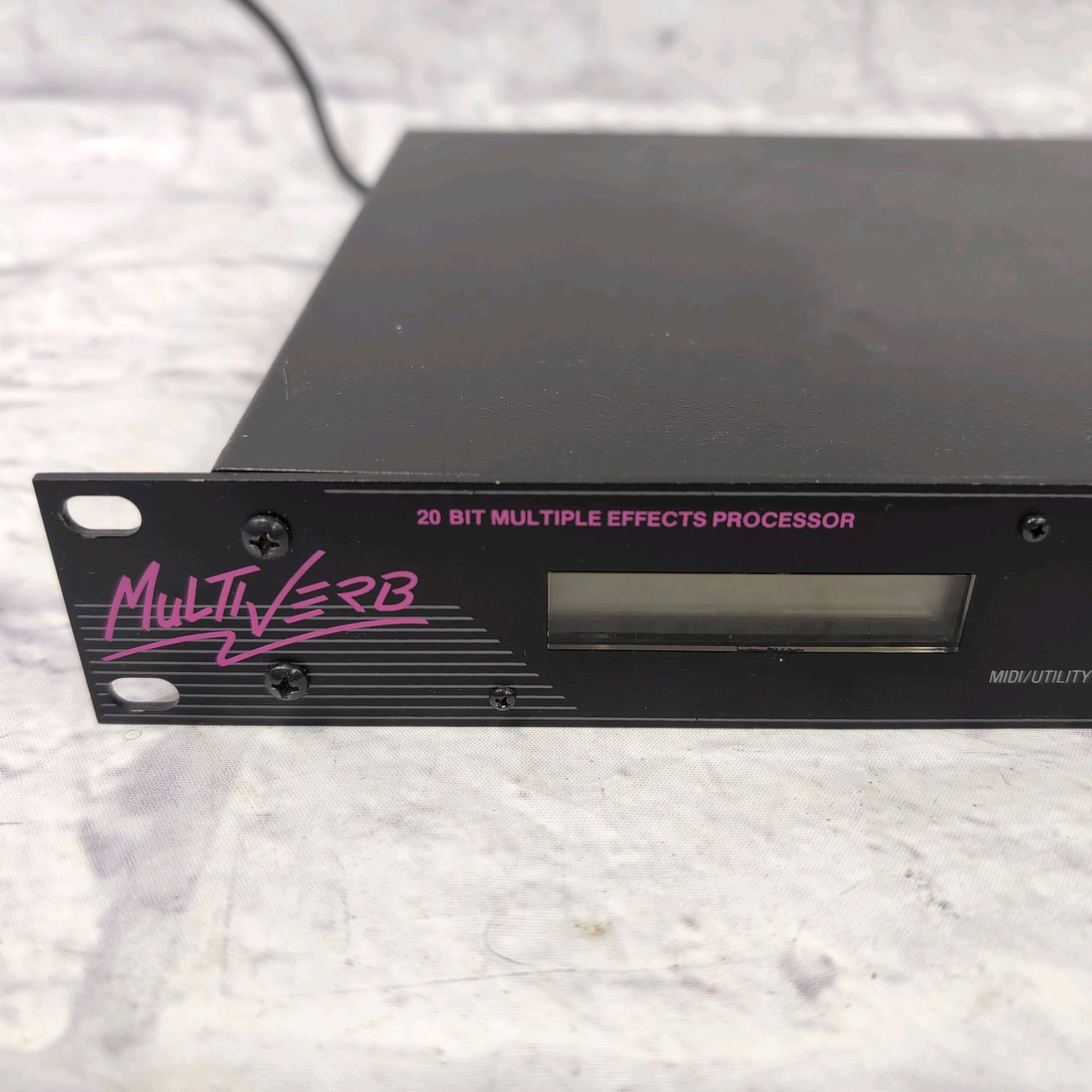 Art MultiVerb Multi Effect Reverb Rack Unit AS IS For Parts