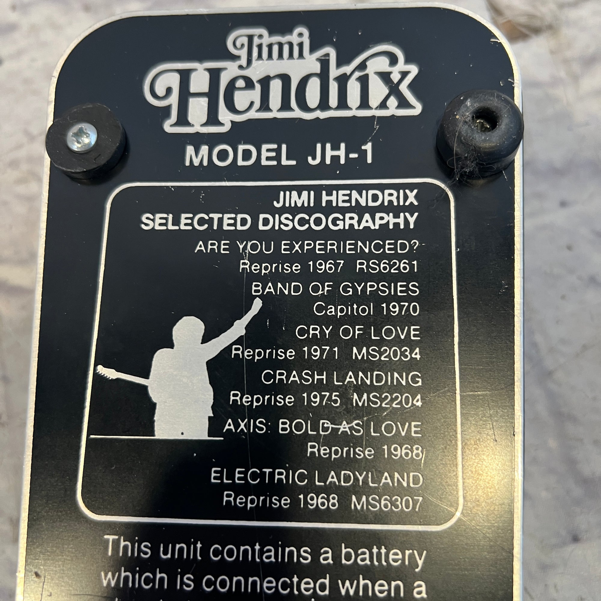 Dunlop JH-1  Jimi Hendrix Wah Pedal