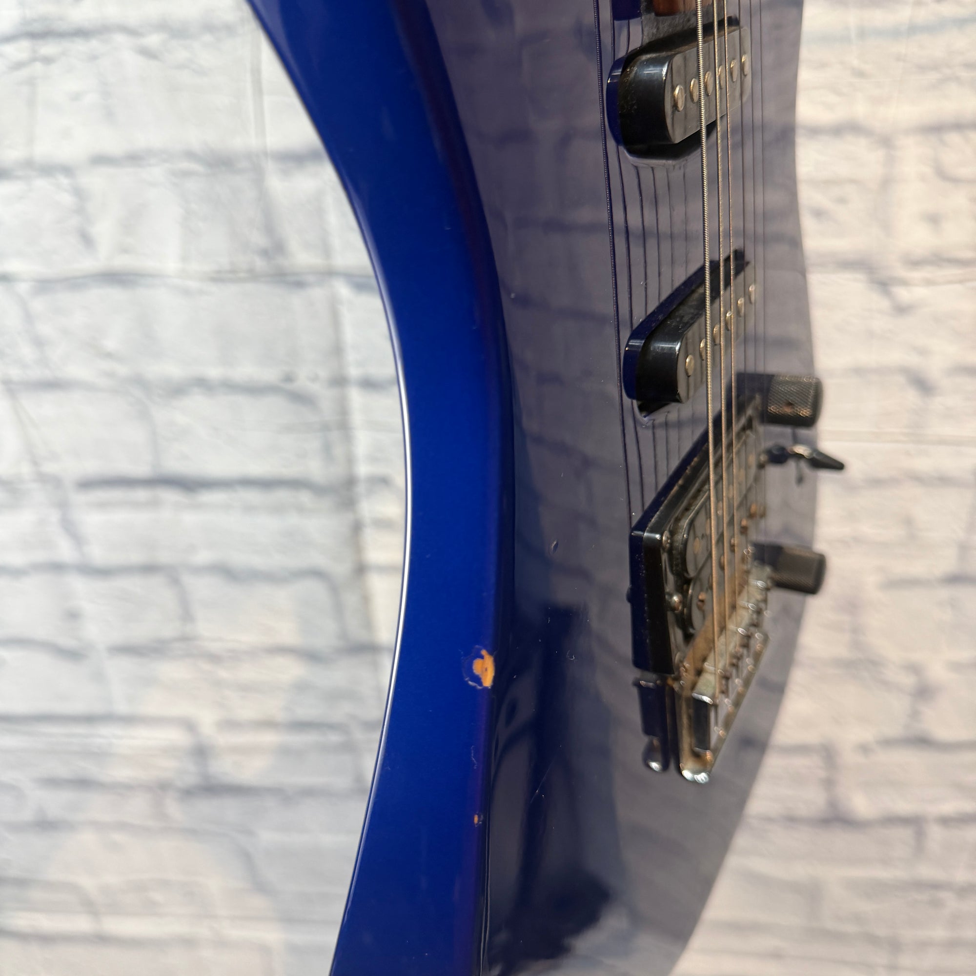 Jackson Mid 00's JS20 Dinky Blue Electric Guitar