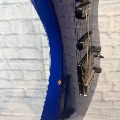Jackson Mid 00's JS20 Dinky Blue Electric Guitar