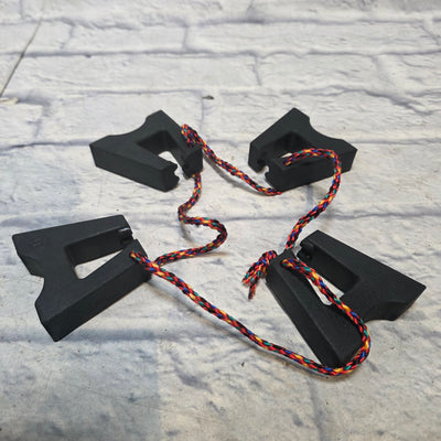 LP Latin Percussion 637 Rubber Congo Feet Drum Accessory